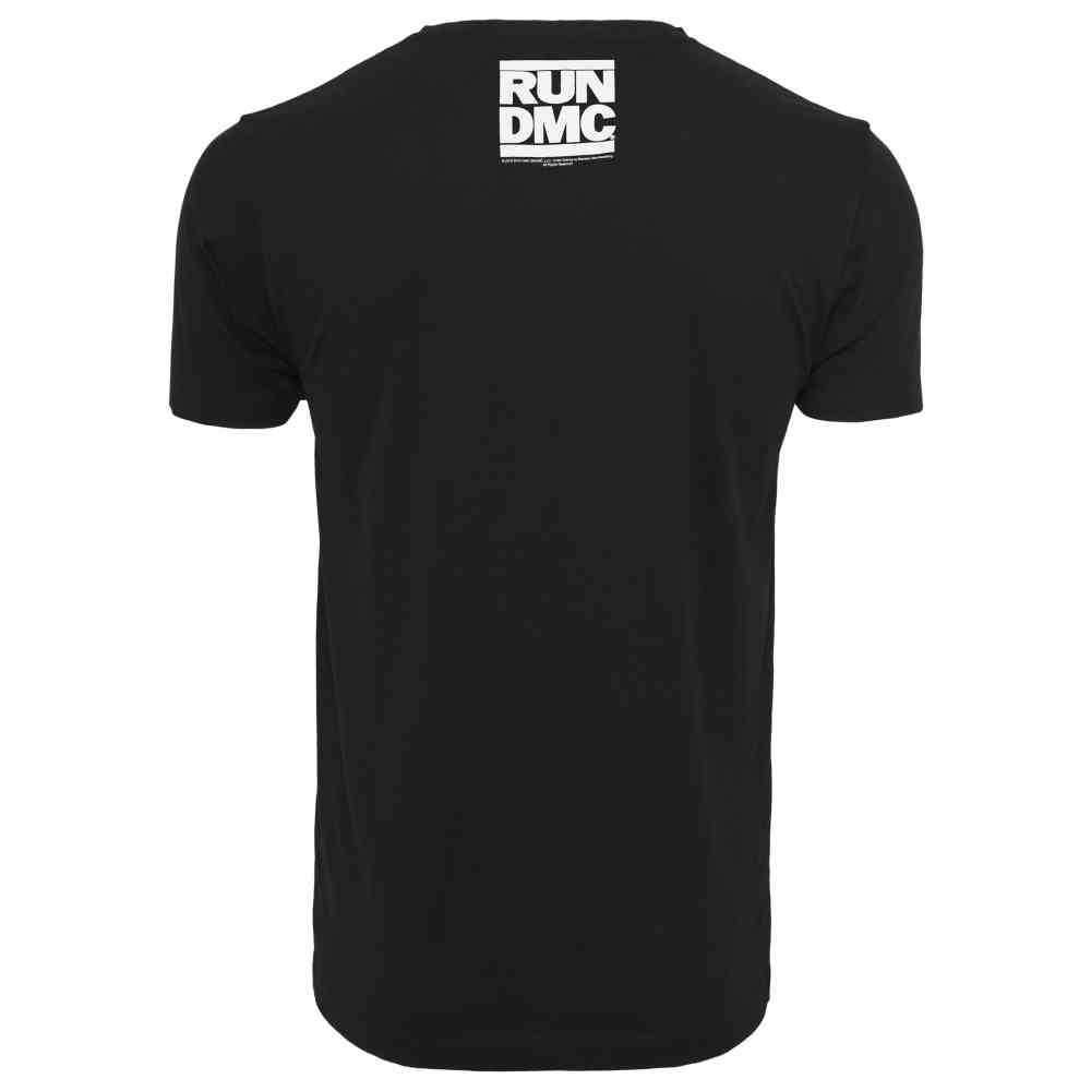 Mister Tee Run DMC - Run DMC Logo Heren Tshirt - Zwart